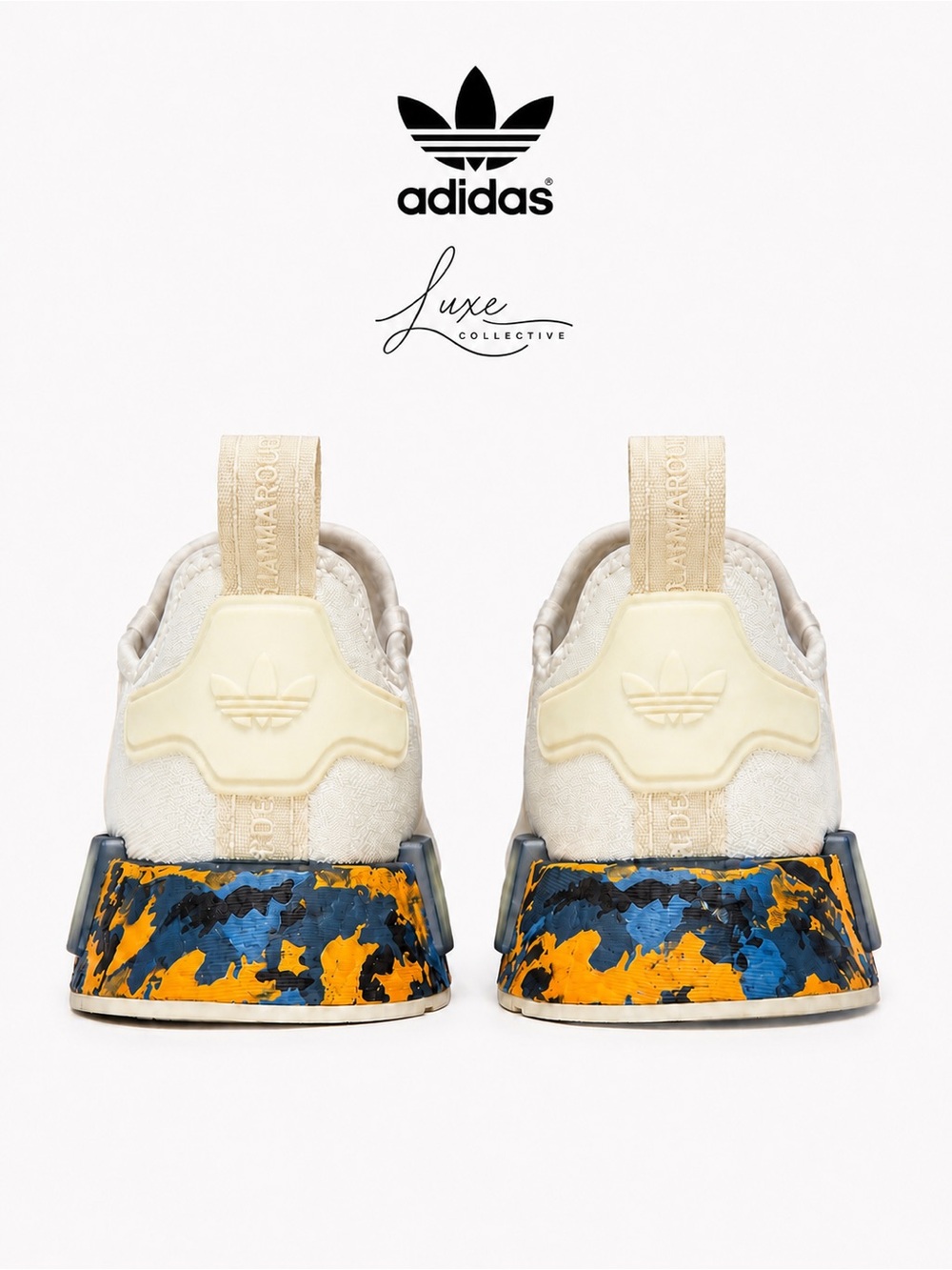 NWOT Adidas Originals NMD_R1 'White Camo' GX4466 Sneakers Womens Size 6 Mens 5
